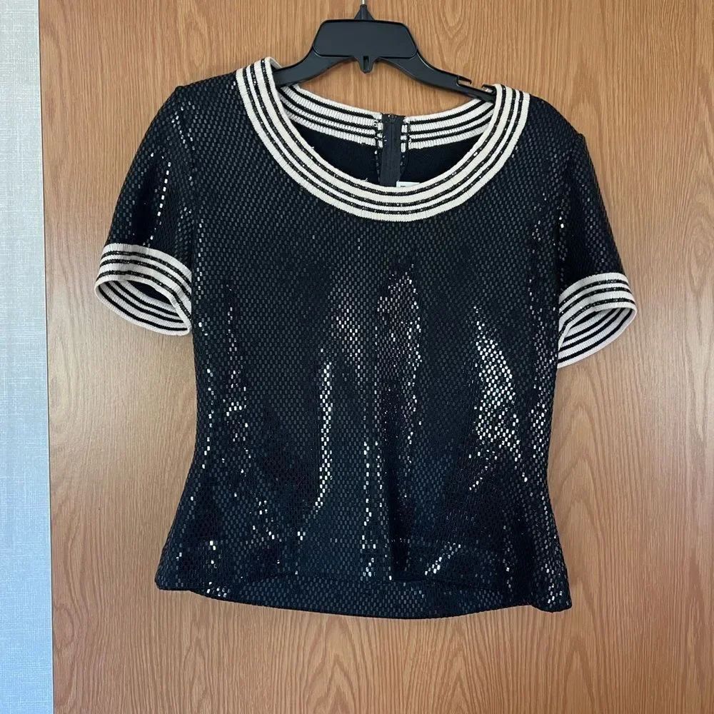 ST JOHN SEQUINS TOP